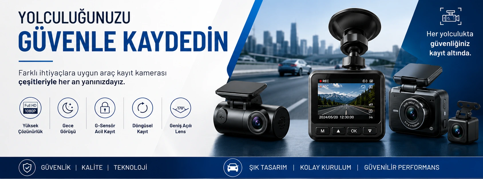 araç içi kamera sistemleri bandırma